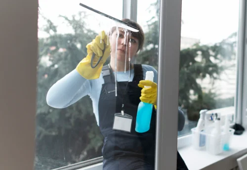 Nettoyage de vitres intérieures et extérieures à Aigné